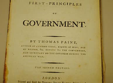 Dissertation on First-Principles of Government