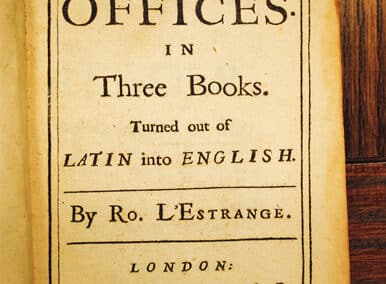 Tully’s Offices: In Three Books