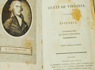 Notes of the State of Virginia. With an Appendix